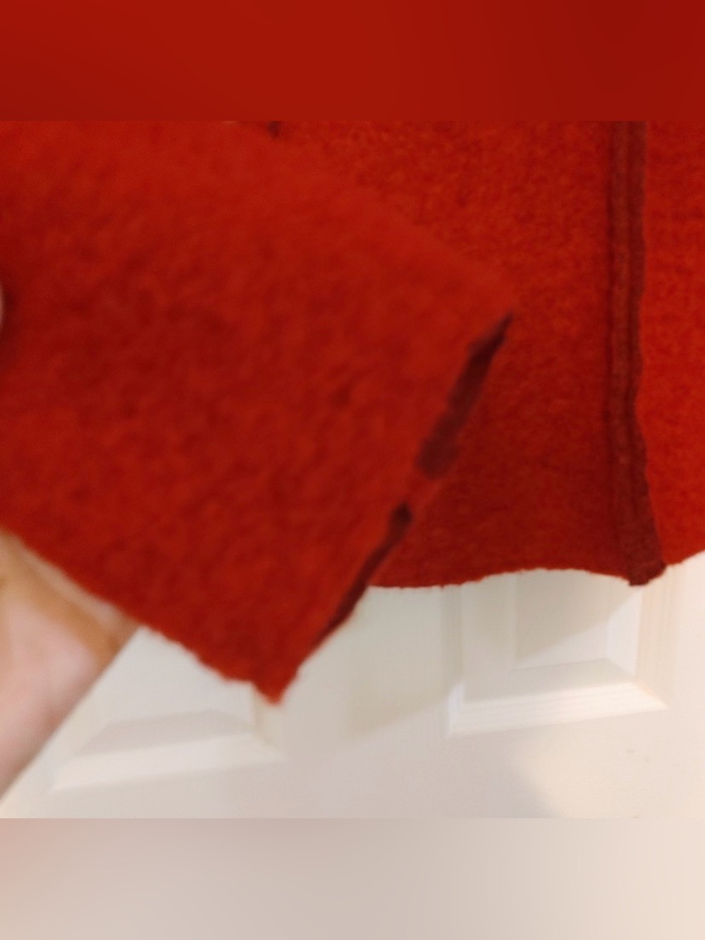 Chic Red Italian Blazer - Picture 4 of 8